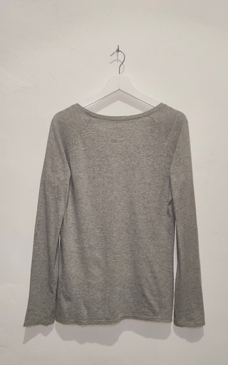 Camiseta Manga Larga The North Face Mujer M Gris