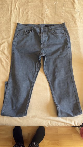 Pull&Bear Vaqueros Cortos Azules