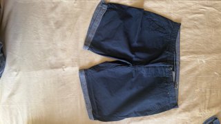 Pull&Bear Vaqueros Cortos Azules