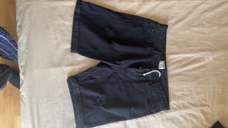 Pull&Bear Vaqueros Cortos Azules