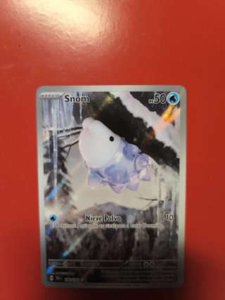 Carta Pokémon Snom Básico 168/162