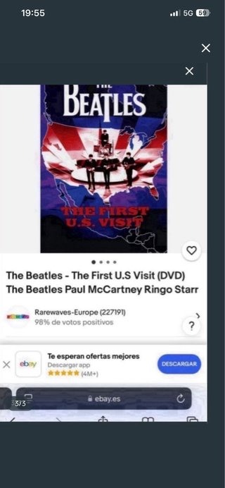 DVD The Beatles: 1st US Visit