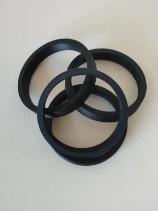 (x4) Centradores llanta 57,1 - 66,6 mm Audi / VW