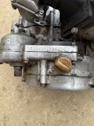 Motor Kawasaki KX 250 2T