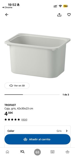 Estantería Juguetes TROFAST Ikea + 3 Cajones