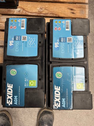 Batería Coche Exide AGM 95Ah 850A