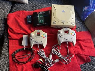 Lote Sega Dreamcast Beige