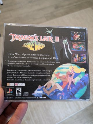 Dragon's Lair 2 Time Warp PSX PlayStation 1