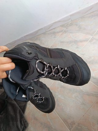 Scarpe Quechua uomo/donna trekking nere/grigie