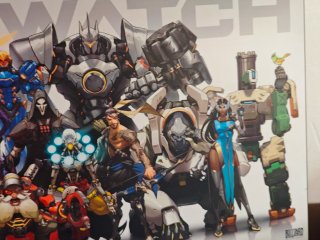 Overwatch cuadro
