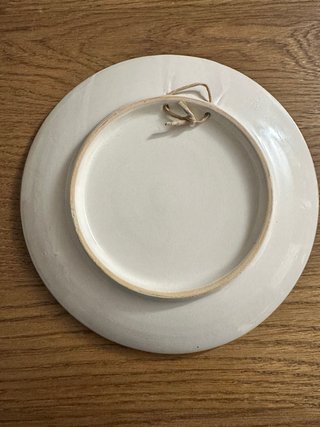 Piatto ceramica dipinto a mano