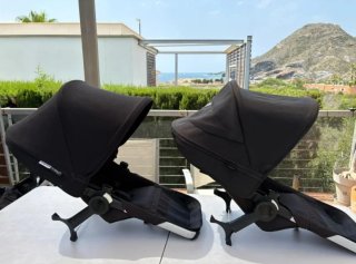 Sillas Bugaboo gemelar negras