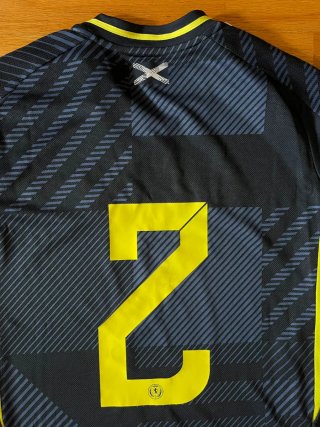 Camiseta Fútbol Escocia Adidas match worn