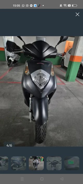 Honda Dylan 125cc 2006 Negra 56.000klm