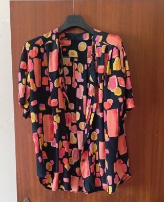 Camicia Chery viscosa fantasia made in Italy