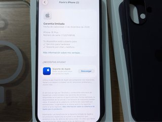 iPhone 16 Plus 256GB Negro