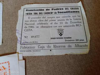 Lotería Nacional Antigua Colección
