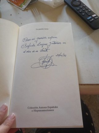 Libro Antonio gala La pasión turca