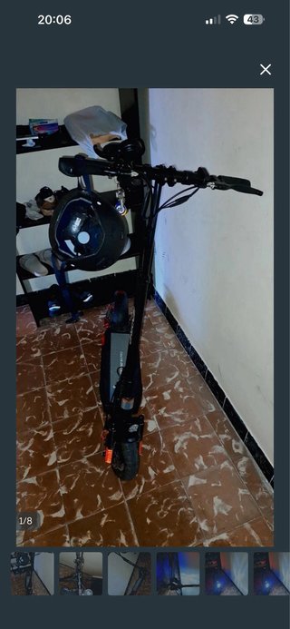 Patín Eléctrico Ienyrrid M4 PRO Negro/Rojo