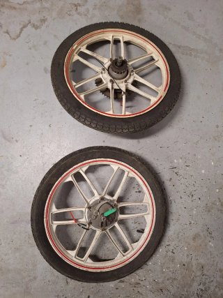 Ruedas Mobylette (2 unidades)