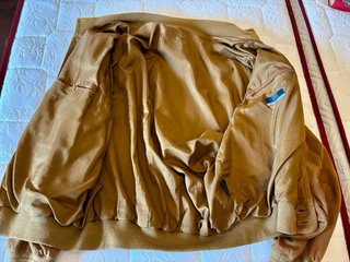 Giacca scamosciata uomo