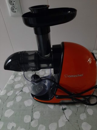 Exprimidora Licuadora AMZCHEF Naranja