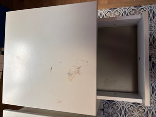 Mesitas de noche Ikea blancas