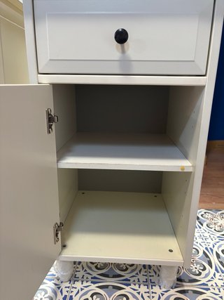 Mesitas de noche Ikea blancas