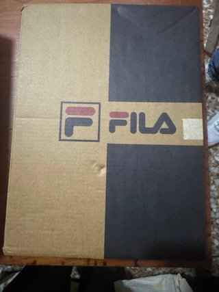 Deportivas Fila azul clarito  y blancas
