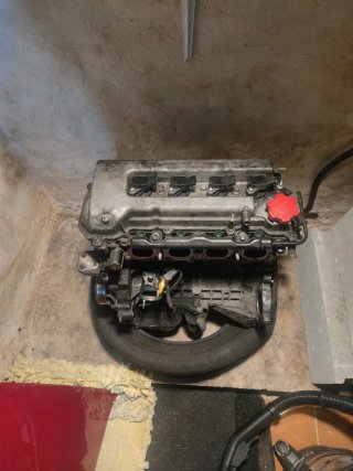 Motor Toyota Celica 1ZZ-FE 1.8 VVTI. Reparar + KIT