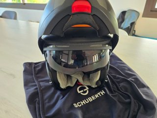 Casco Modular Schuberth C4 PRO KTM + intercom SC1