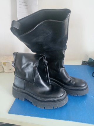 Stivali donna Pull&Bear neri