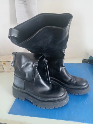 Stivali donna Pull&Bear neri