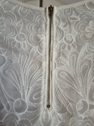 Blusa Italia Encaje Blanco
