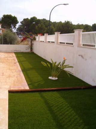Césped artificial para jardín