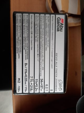 Carrete de pesca 2500