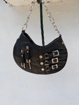 Borsa Guess Vera Pelle Vintage Nera