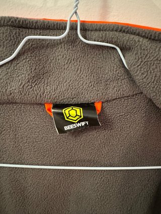Chaqueta Bomber Reflectante Naranja Beeswift