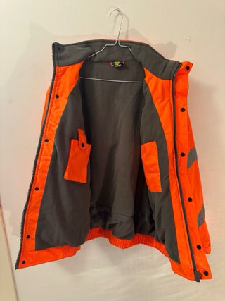 Chaqueta Bomber Reflectante Naranja Beeswift