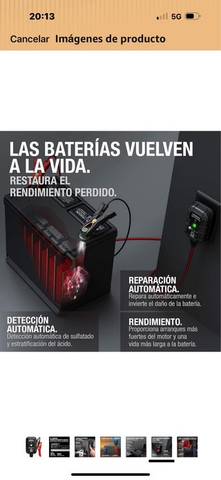 Cargador Baterías NOCO Genius1 6V/12V