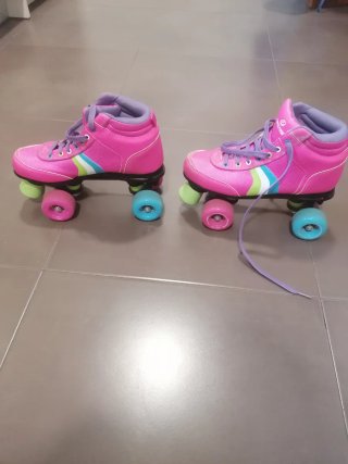 Patines 4 Ruedas Topic Noisy Fucsia talla 37-38
