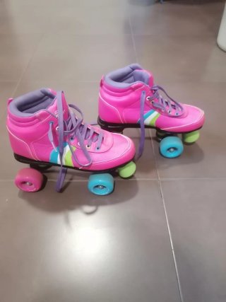 Patines 4 Ruedas Topic Noisy Fucsia talla 37-38