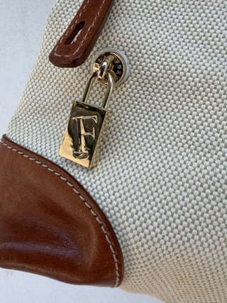 Borsa Furla Pelle e Tessuto