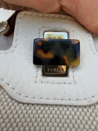 Borsa Furla Pelle e Tessuto