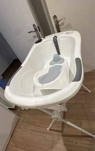 Bañera bebé con termómetro Olmitos