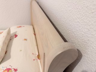 Cama de 90: Cabecero madera, colchón y Somier