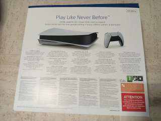 Caja Vacía PS5 Sony