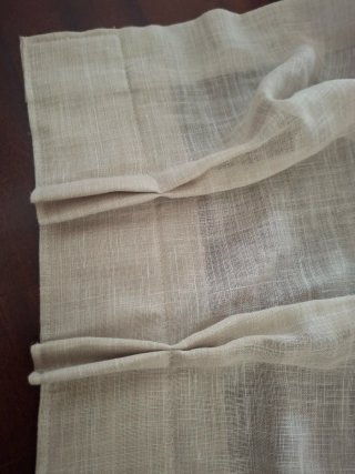 Tende in puro lino per finestre