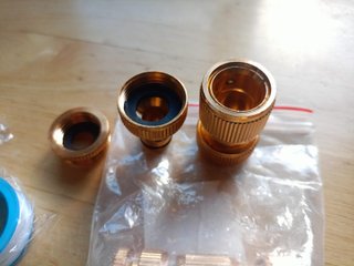 Adaptadores grifo 3/4 + teflón