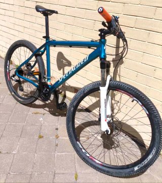 Bicicleta de Montaña azul
